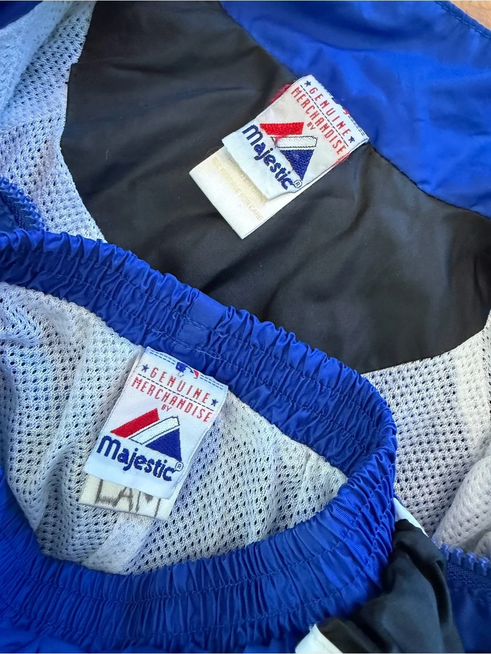 Vintage MLB New York Mets Tracksuit Set Toddler 24M Majestic Windbreaker Pants